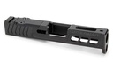 Zaffiri Precision ZPS.3, Optics Ready Stripped Slide, RMSc Footprint, For Glock 43,  Black