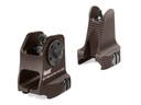 Daniel Defense Fixed Front/Rear Sight Combo Milspec + Brown