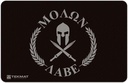 TekMat  Original Cleaning Mat Molon Labe Spartan 11" x 17" Gray/Black