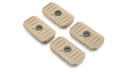 Strike AR Cable Management Rail Covers - Short in FDE (2pc/set)