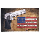 TekMat Gun Cleaning Mat Right to Bear Arms11" x 17" Multicolor