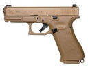 Glock UX1950701 G19X Crossover 9mm Luger 4.02" 10+1 Bronze Nitron Coyote Interchangeable Backstrap Grip Glock Night Sights