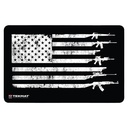 TekMat Ultra Gun Cleaning Mat Gun Flag Decal 25"x43" Black