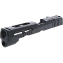 Rival Arms Glock 43/43x Slide A1 RMS Cut Stainless Black