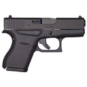 Glock 43X FR MOS 9MM 3.41" 10Rds 2 Mags Rebuilt Matte Black