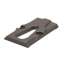 Killer Innovations Velocity Glock RMR Cover Plate V1/V2 Slide, Gray