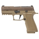 Sig Sauer P320, X-Carry, Striker Fired, Semi-automatic, Polymer Frame Pistol, 9MM, 3.9" Barrel, Optics Ready, Coyote Tan