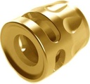 True Precision S-Type Micro Compensator 9mm 1/2x28 TiN Gold