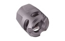 True Precision Y-Type Micro Compensator 9mm 1/2x28 Stainless